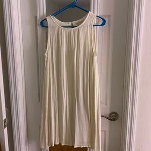 Flowy Off-White LOFT Dress